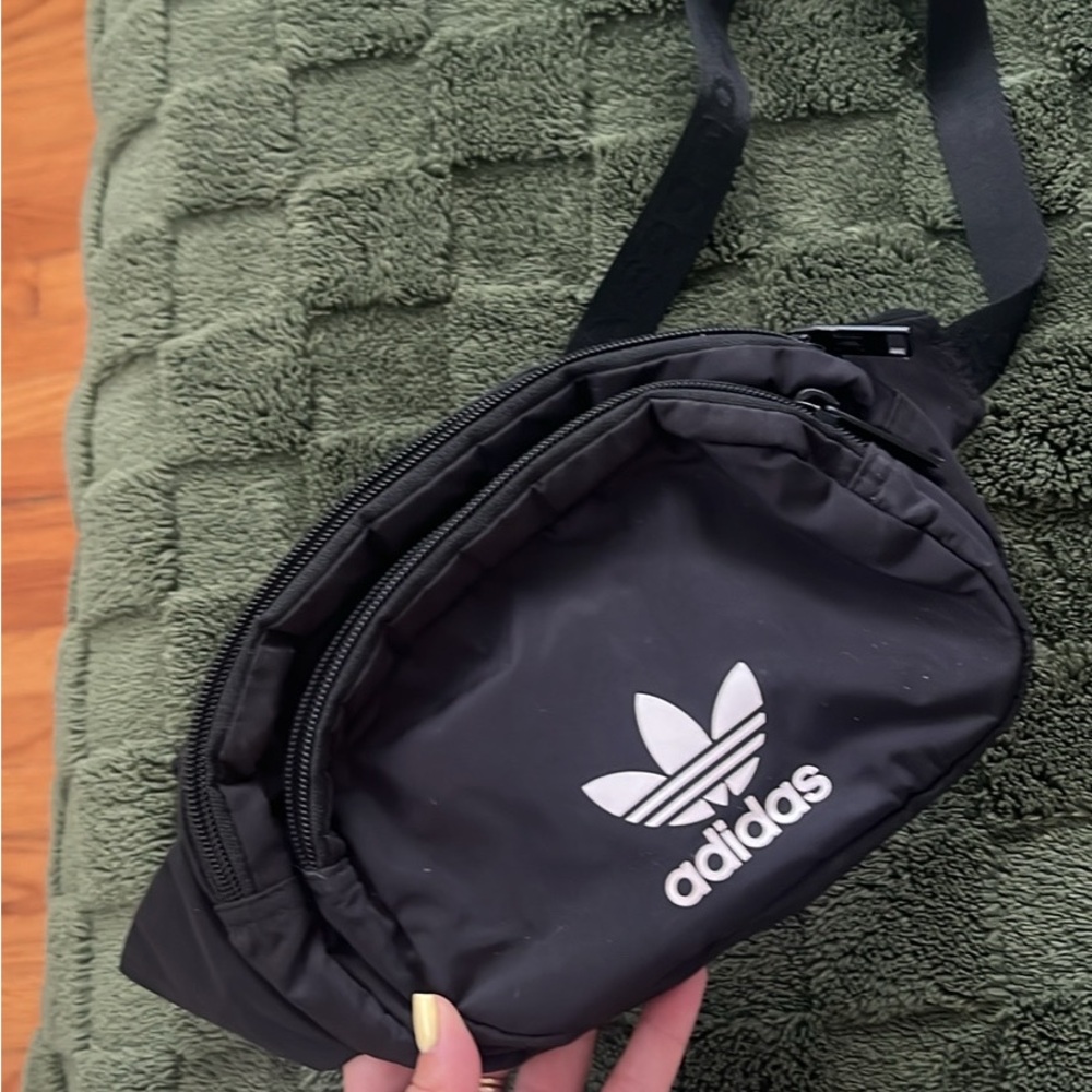 Adidas Black Waist Bag